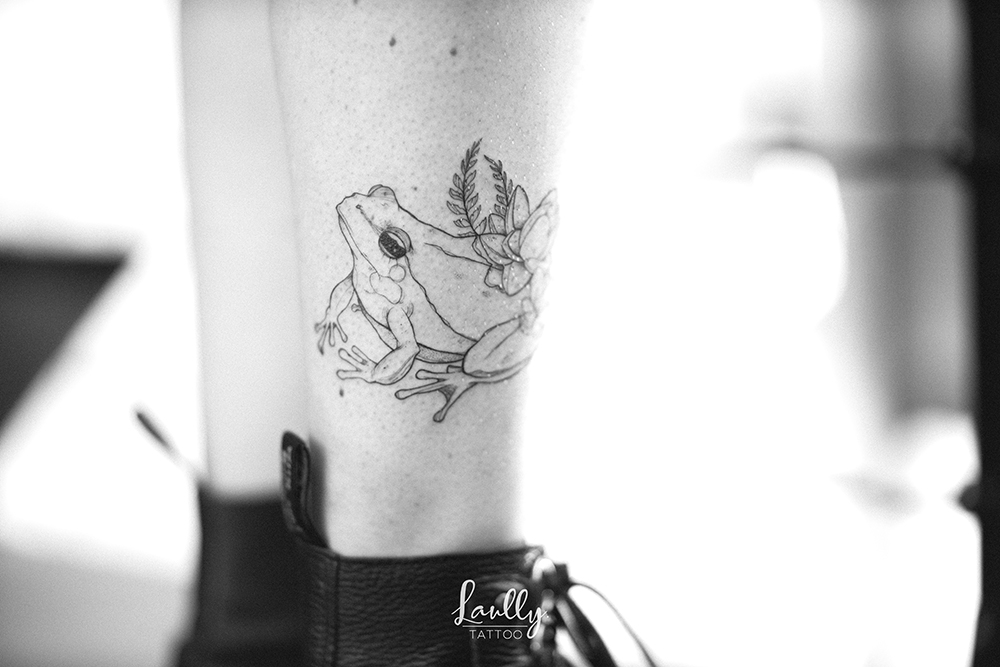 Grenouille floral